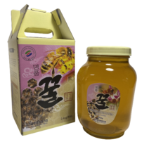 영천 명품꿀 이광우] 천연벌꿀 아카시아꿀 2.4kg