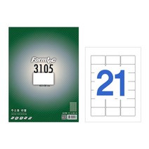 폼텍 발신자 주소용 라벨 LQ-3105 20매 184789EA, 본상품선택