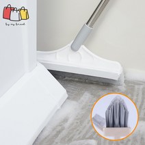 비엠비 모서리 깔끔 V컷팅 틈새 청소솔 브러쉬 욕실 화장실 베란다 바닥 타일 줄눈 롱밀대, 흰색, 1개