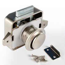 카라반 캠핑카 트레일러 rv 직경 26mm car p h lock boat 서랍 래치, 진주 니켈 4