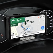 포터2 봉고 계기판 핸드폰거치대 각도조절 대쉬보드, 1개