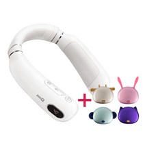 (손난로 사은품 증정) ZQ-X90 휴대용 무선 넥온열기 4단계조절 목난로 목온열찜질기 3면온열
