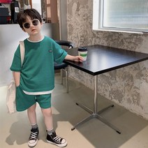 트렌디한아빠 아기여름상하복 남매커플룩 초등스쿨룩 어린이집등원복