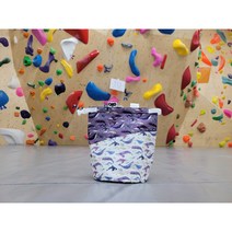 [국내제작] 클라이밍 암벽등반 볼더링백 쵸크백 한글사랑 훈민정음 클라이밍백 가방 볼더링백, 하얀돌고래1
