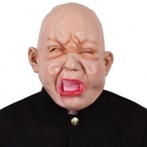 PLU327758(우는빠박이가면)파티가면 이벤트가면 할로윈가면
