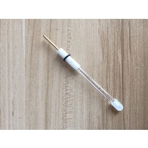 액체 교환을 위해 제거 가능한 은 염화물 전극 R0302 유리 직경 4mm, 02 type 2