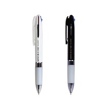 제노 RB 3색볼펜 흑청적 멀티볼펜 문구 사무 필기구, RB 0.7mm