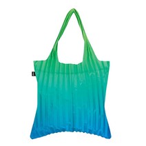 (현대백화점)로키 플리츠 에코백 레인보우 그린