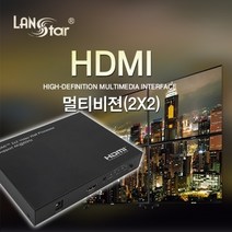 LANstar] HDMI 2X2 멀티비젼 [20332] LS-MV104N, 상세페이지 참조, 상세페이지 참조