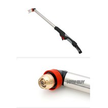 연장 100 플라즈마 절단기 액세서리 스테인리스 스틸 스트레이트 핸들 P80 토치 헤드 건, 한개옵션0