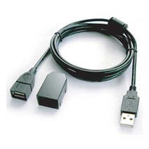 랜스타 LS-USBLOCK-10M Lock AM-AF 연장 USB 케이블 (USB2.0 10M 블랙), 1개