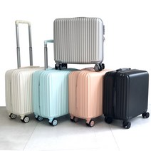 비텐 기내용 18인치 캐리어 1박2일여행 2박3일 미니캐리어 블랙 CR-18a