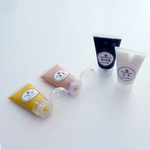 DIY KIT 휴대용튜브비누만들기 30ml x 10개 원터치캡, 어성초