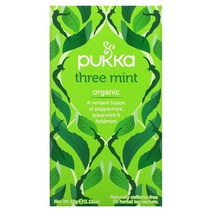 Pukka Herbs 3가지 민트 무카페인 허브 티 20봉입 32g 112oz