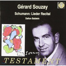 [CD] Gerard Souzay 슈만: 가곡집 (Schumann: Lieder Recital)