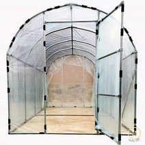 조립식비닐하우스 텃밭 프레임 온실 자재 꽃집 난방 텃밭 농사, 2.5X5X2m