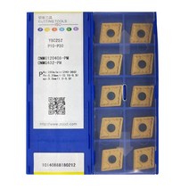 CNMG120404 CNMG120408 CNMG120412 PM YBC251 YBC252 외부 선삭 공구 초경 인서트 CNMG 선반 커터, 01 CNMG120404 PM YBC251, 01 10PCS