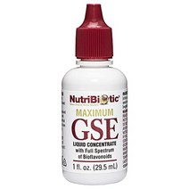 NutriBiotic GSE 1온스 바이오플라보노이드 자몽 씨앗 추출물 농축액