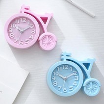 귀여운 자전거 알람시계, 블랙