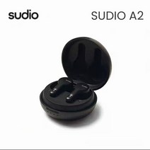 SUDIO A2 액티브 소음 감소 리얼 무선 헤드셋 스포츠 블루투스 5.2 헤드셋 낮은 지연 게임 HiFi 이어폰 IPX4 헤드폰, 02. Black