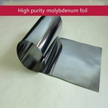 ph측정기 High purity molybdenum foil and sheet for scientific research experiment 99.99%., 12 0.6x100x100mm