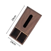 원목협탁 침대협탁 선반 미니 협탁호두 나무 티슈 박스 자기 흡입식 종이 타월 케이스 커피 테이블 데스, 01 A