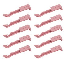 뜨개질 기계 DIY 넥워머 목도리 스웨터 키트 가방 베짜기 편물기용 특수 액세서리 센트로 센트로 액세서리용 고속 자동 편물기 재봉 액세서리, 10개