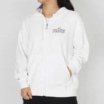 나이키 W DRI-FIT GET FIT GRAPHIC FZ 후드집업 화이트