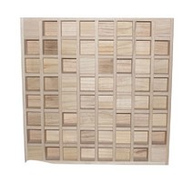 해외 HIFI 홈 시어터 원목 QRD 음향판 사운드 디퓨져 8종, 7.10라인 60X60X9