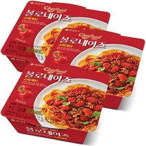 롯데 쉐푸드 정통스파게티 볼로네이즈 220g, 3개
