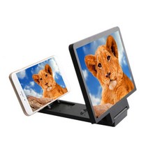 저무리 F1 8.2 인치 HD 전화 화면 돋보기 3D 증폭기 확대기 아이폰 화웨이 휴대