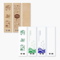위생 수저통합지 숟가락 젓가락 개별포장지 수저집 식당 학교 병원, FK73, 600장