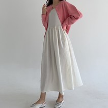 해브 코튼 이너 원피스(4col)