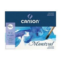캔숀 몽발 수채스케치북 제본 CA807-PD8 300g 8절 25.6x36 12매, 상세페이지 참조, 상세페이지 참조