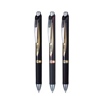 펜텔 에너겔 퍼머넌트 볼펜 0.5mm mm 교체 공부 energel 에너겔 permanent 학용품 사무 ballpen 기록 볼펜, 블루