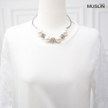 모슬린 엄마옷 보석진주목걸이 EAC107066 마담/미시옷/중년여성의류/빅사이즈/할머니옷/50대/60대여성옷