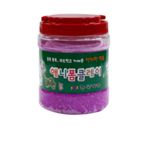 한국칼라 폼클레이 버켓, 1개, 형광보라
