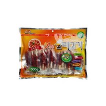 라이코스펫 써니 실속형 강아지간식 500g 오리고기스틱