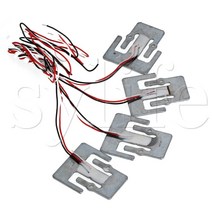압력센서 압력계 압력게이지 공조기 인디케이터 유량계 4pcs yzc-183a 바디 로드셀 스케일 욕실 계량 센서 5kg 하프 브리지, 한개옵션0