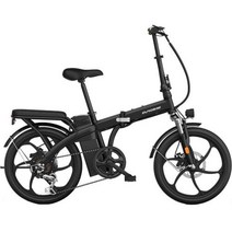 스마트 전기 자전거 20 인치 리튬 배터리 접이식 디스크 브레이크 가변 속도, 10AH spoke wheel