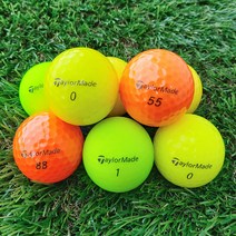 로스트볼 팩토리 테일러메이드 A등급 실속형 화이트/컬러 택1 10볼, 테일러메이드화이트10볼