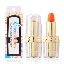 유니드칼라 러브 매직 립스틱(변색 립스틱) 3.5g, 없음, 701 오렌지라임