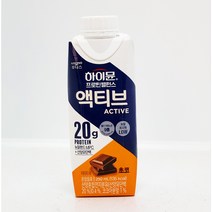 일동 하이뮨 프로틴밸런스 액티브 초코, 9개입, 250ml