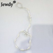 보헤미안 자연 바다 조가비 발목 여성용 팔찌 다리 체인 실버 컬러 쉘 비치 발 보석