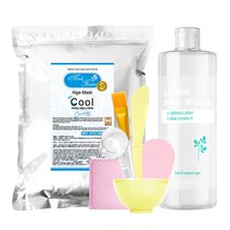 메디플라워 대용량 모델링팩 스타터팩 / 모델링팩+팩도구 6종+멀티 부스터 500ml, 쿨 1kg+팩도구 6종, 카밍 멀티 부스터 500ml, 1세트