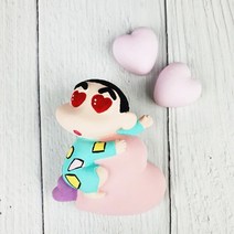 [캔들이케아] 2D 하트 캐릭터 수제몰드 (짱구)