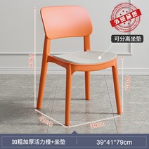 플라스틱 식탁 주방 카페 업소용 의자 화장대, 14