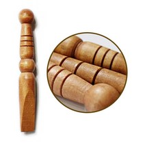1P 나무 마사지용품 삼손 발 지압봉 끌 뭉친근육 바디케어 힐링 부모님선물 안마기추천 피로풀기