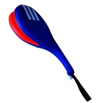 태권도 킥 패드 킥 대상 발 손 대상 태권도 대상 잎 내구성 재료 훈련 장비의 두 조각으로 구성, 파란색, PU