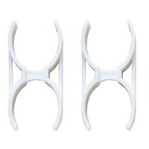 Small/Small Clip (2” x 2”) to connect 2 inline filters (Reverse Osmosis or Water Purification System, 1